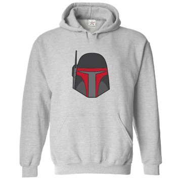Super Hero Helmet Unisex Classic Kids and Adults Pullover Hoodie for Sci-Fi Movie Fans						 									 									